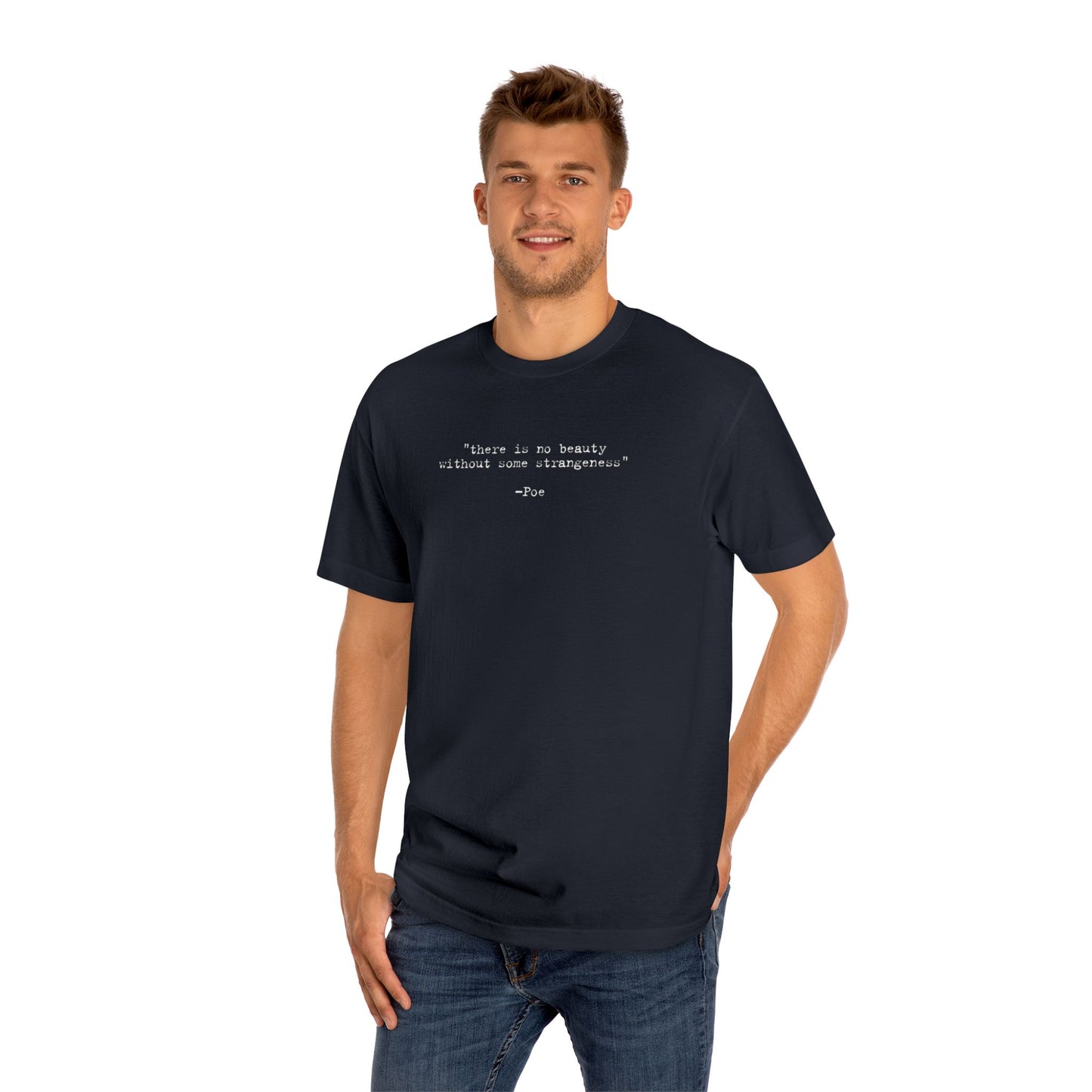 Capital Horror Men's Tee: Edgar Allen Poe Quote