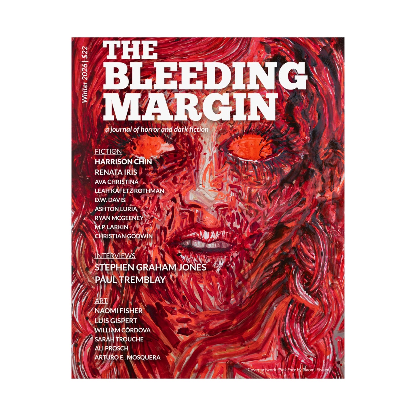 Satin Poster - "The Bleeding Margin" Issue No. 2