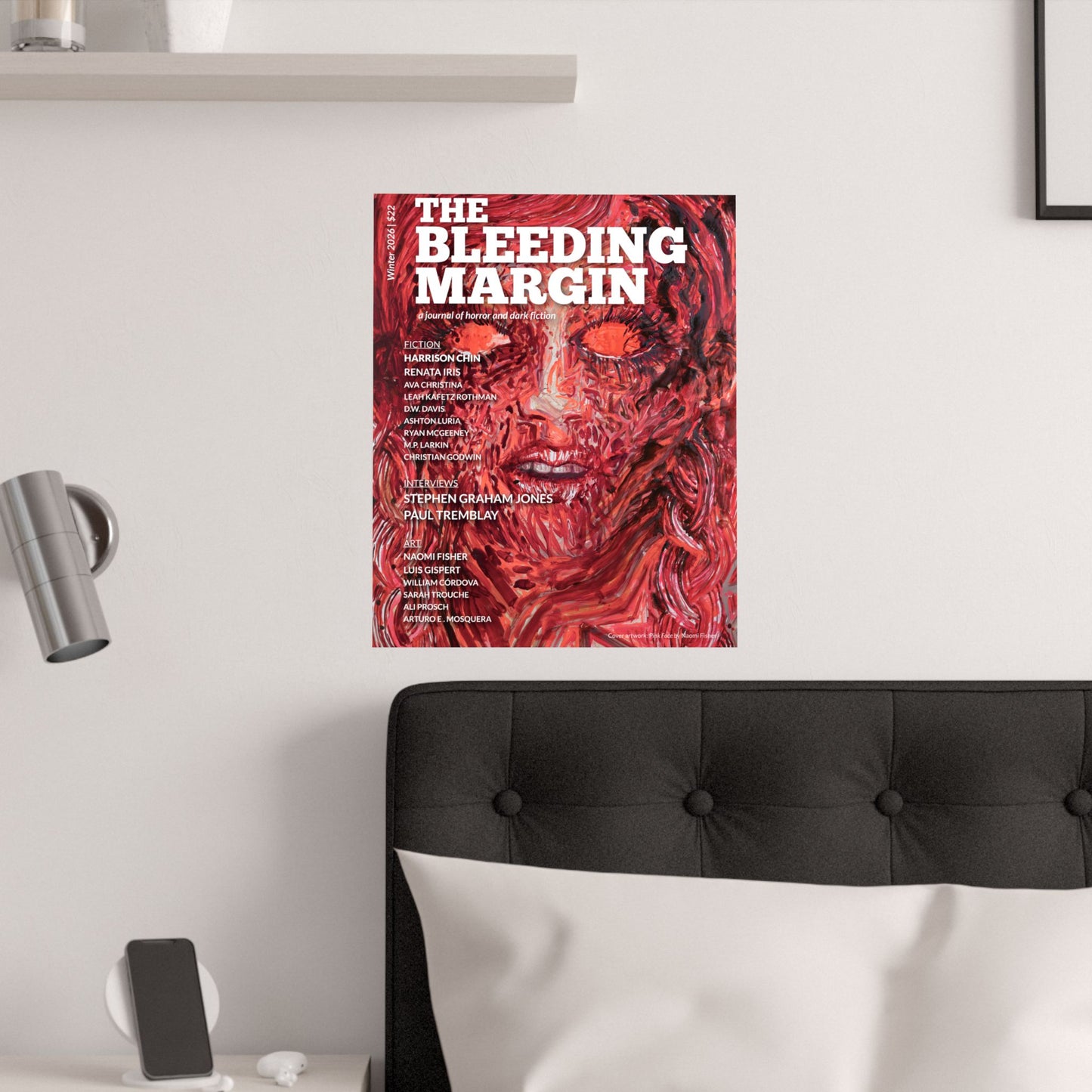 Satin Poster - "The Bleeding Margin" Issue No. 2